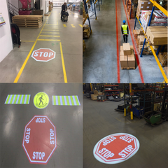 Industrial Static Virtual Sign Gobo Projector