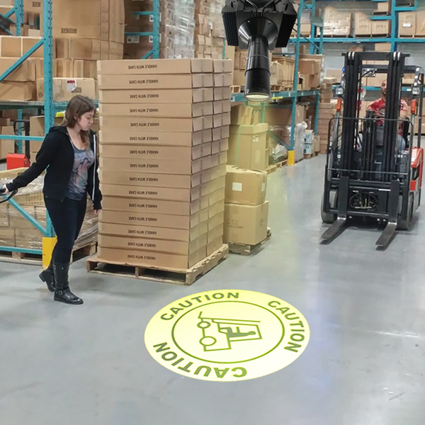 Industrial Static Virtual Sign Gobo Projector